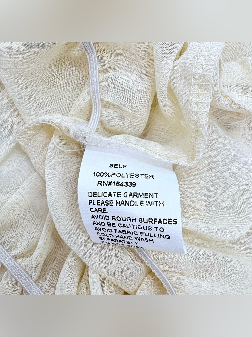 SNDYS Cream Bali Top - Picture 14 of 14